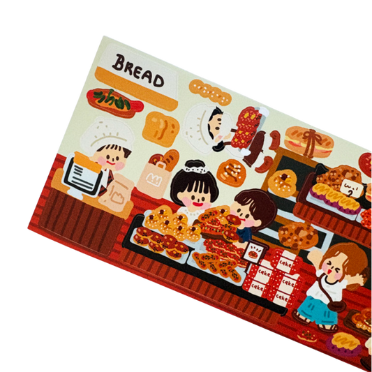 Dingamart Bread Village long sticker
