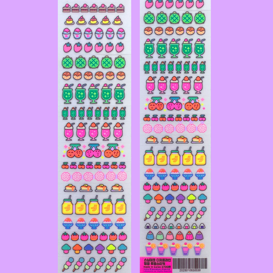 S.S.S. by Leenahoo Mini Snacks stickers A557