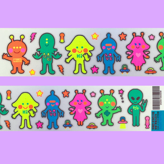 S.S.S. by Leenahoo Aliens sticker A561