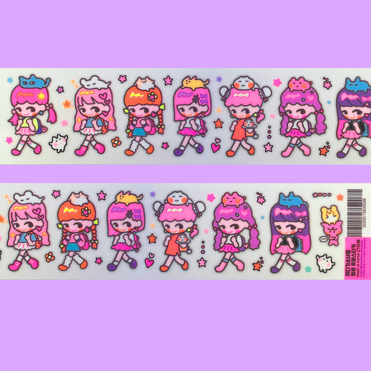 S.S.S. by Leenahoo Snippety Girls sticker A556