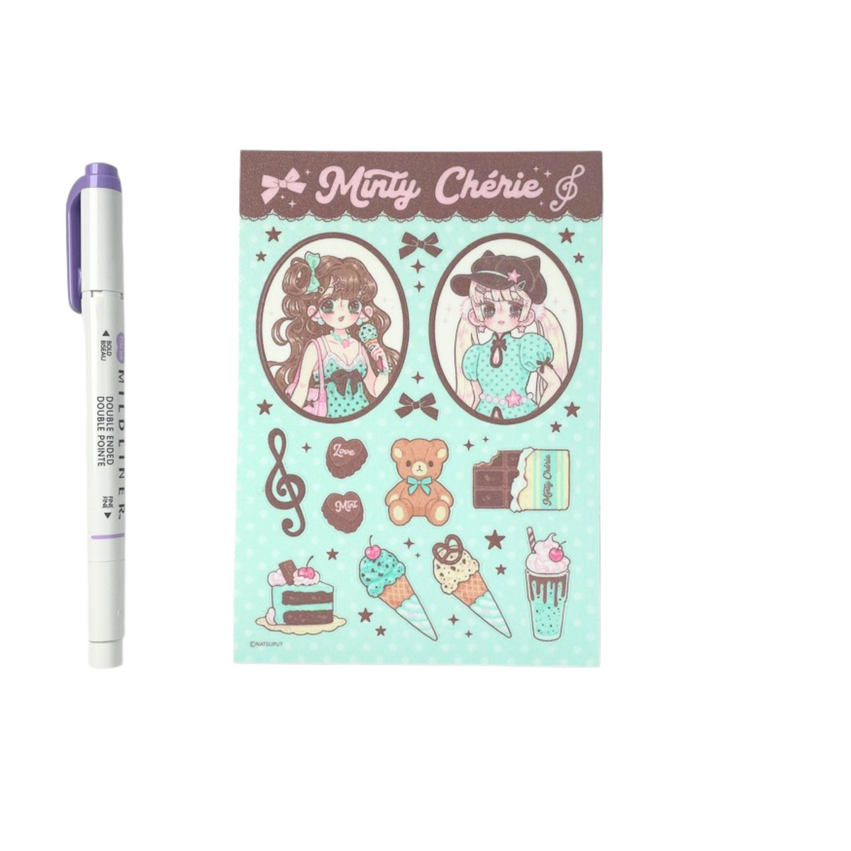 Natsuput Minty Cherie Sticker