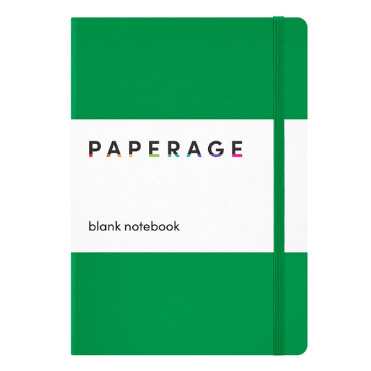 Blank Journal Notebook Vegan Leather Hardcover