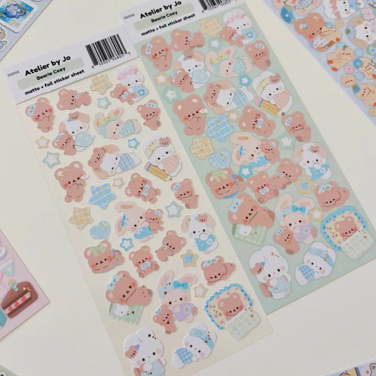 Atelier by Jo Bearie Cozy sticker B687