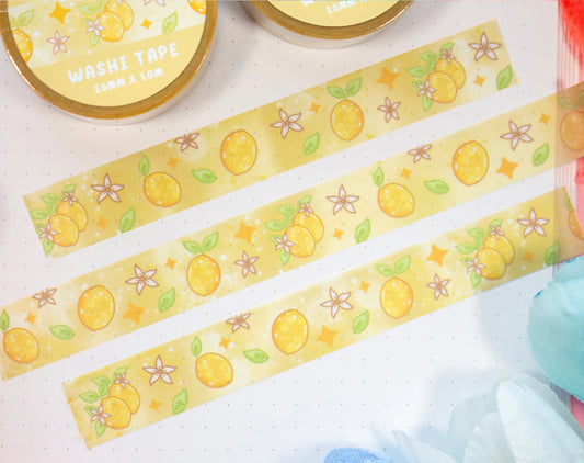 Unicorn Eclipse Lemon washi tape w172