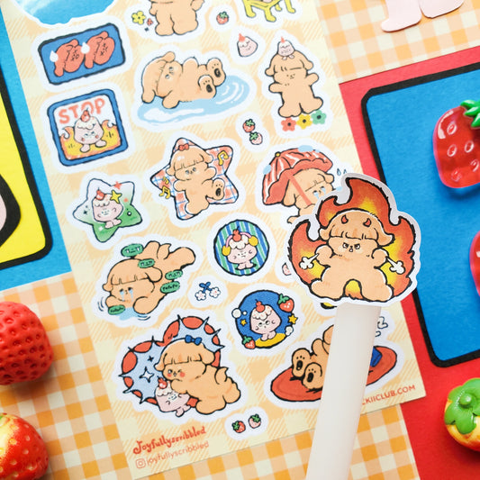 Stickii Noti & Ceri Sticker Sheet B618