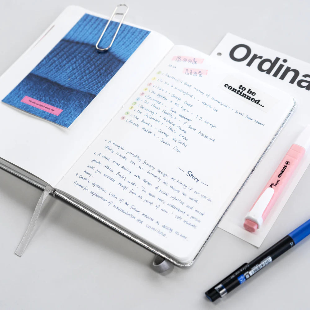 Lucalab Silver Scrap the Moment notebook