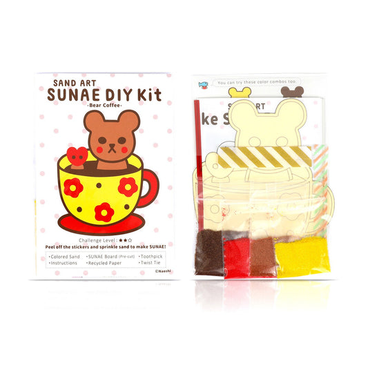 Naoshi Sunae (sand art) kit Bear Coffee B564