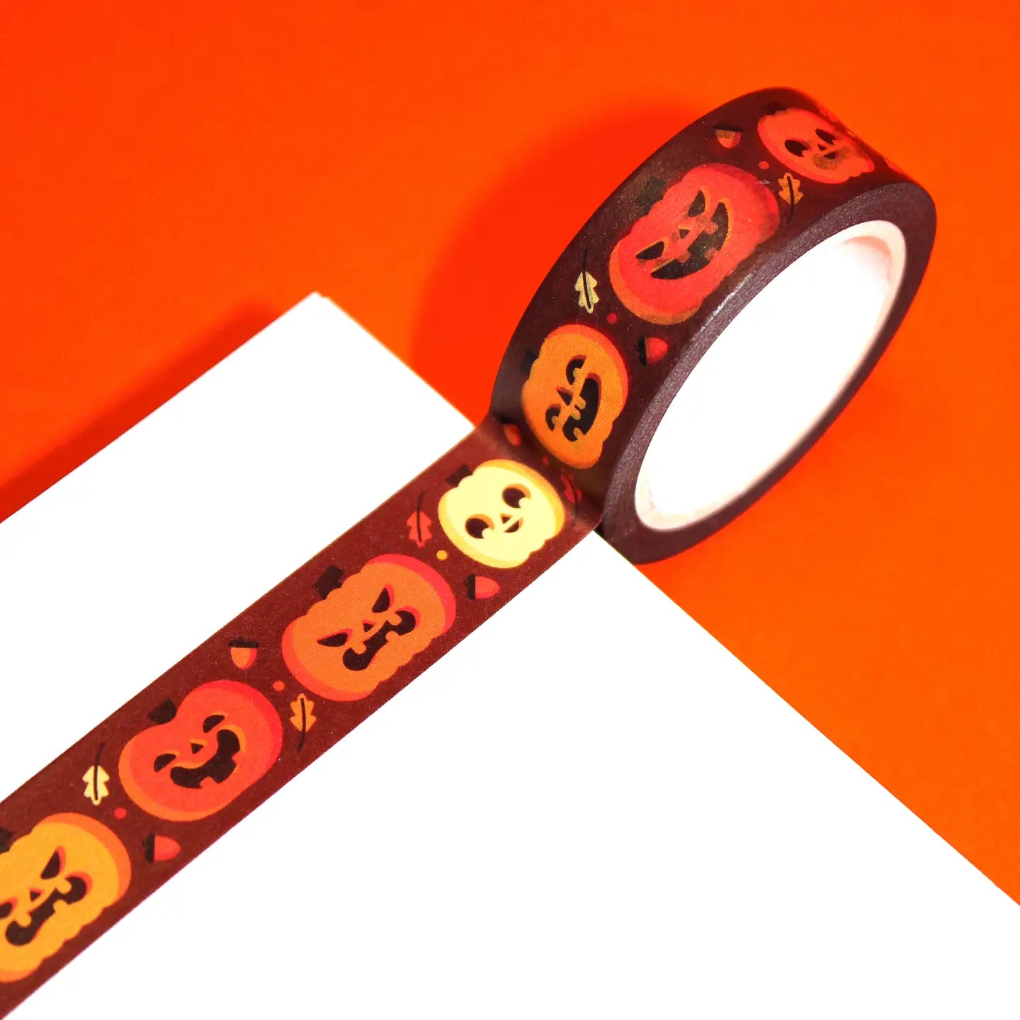 New Heights Spunky Pumpkins washi tape H40