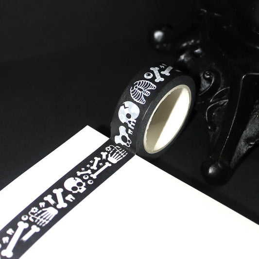 New Heights Skeletal Grave washi tape H39
