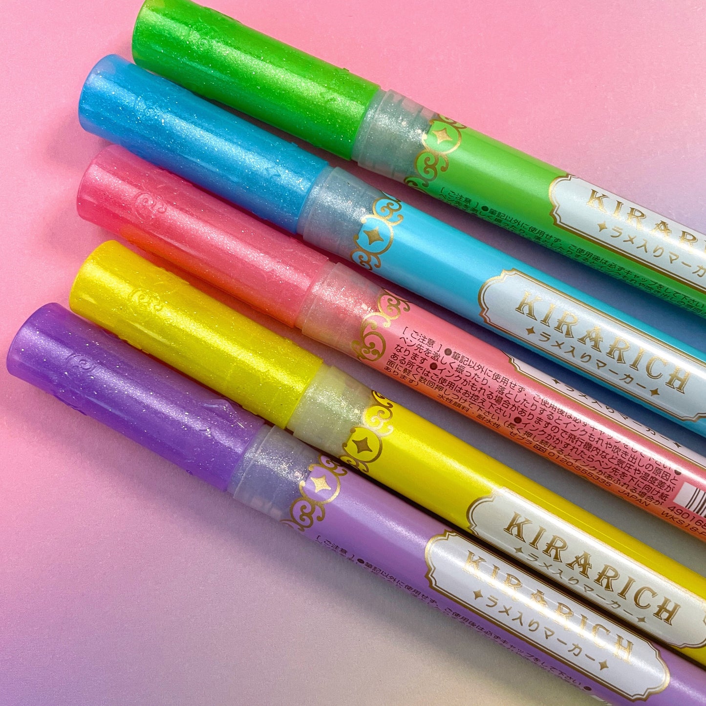 Glitter Kirarich highlighters