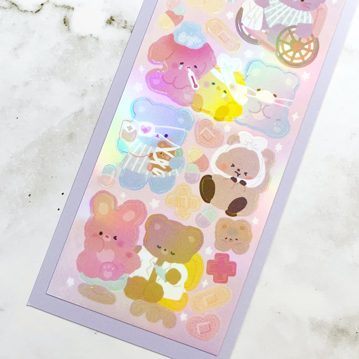 Rayeon Fancy Hospital holo pearl sticker B582