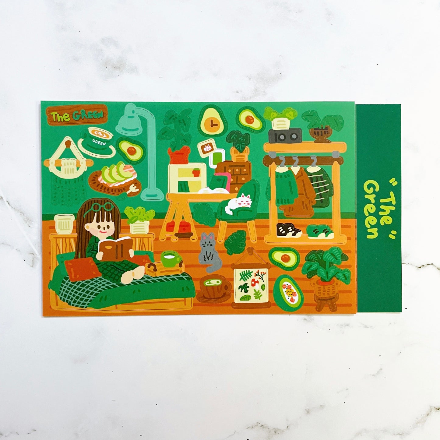 Dingamart The Green sticker A83
