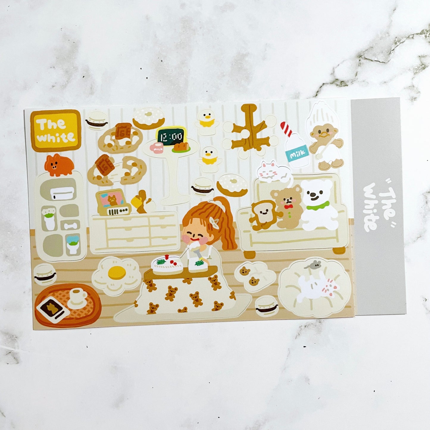 Dingamart The White sticker A149