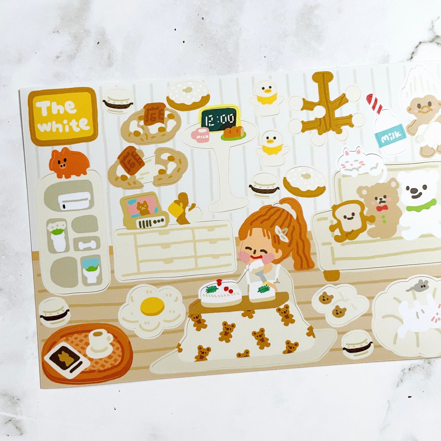 Dingamart The White sticker A149