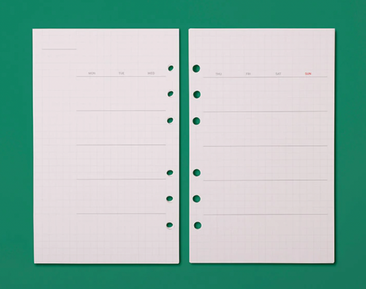 Lucalab Monthly Calendar Grid Note L07