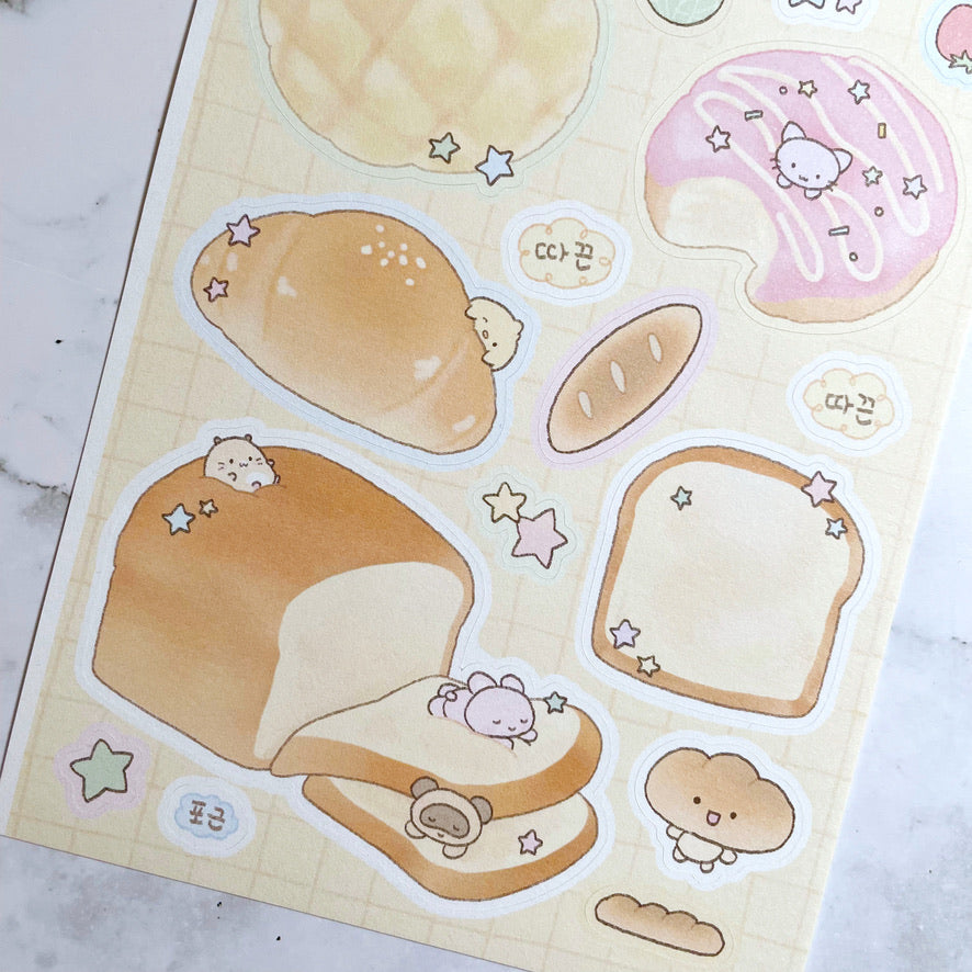 Rayeon Fancy Bakery memo sticker b272