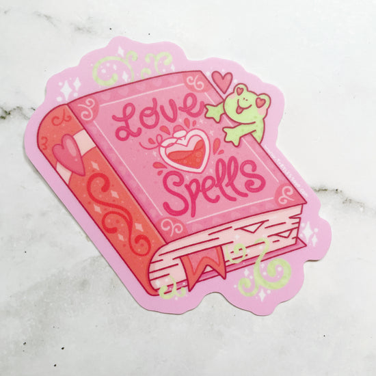 Turtle's Soup Love Spells Vinyl Sticker ts5