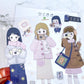 Co.o Cute Girls sticker B497