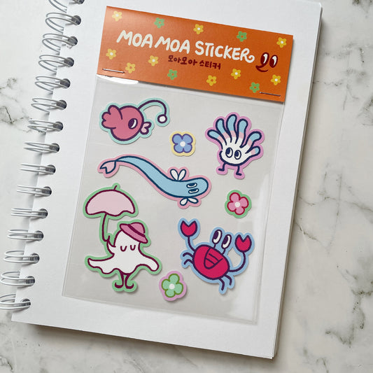 Nighty Night Funny Creatures sticker b605