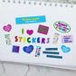 Sticker Lover vinyl sticker sheet v16