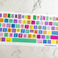 WMP Keyboard Stickers