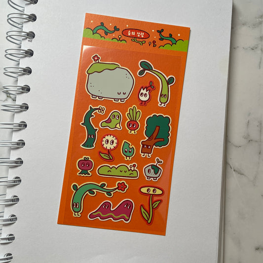 Nighty Night Nature sticker B599