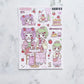 Jiok Strawberry Cake Girls sticker B517