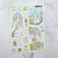 Jiok Flower Library sticker B586