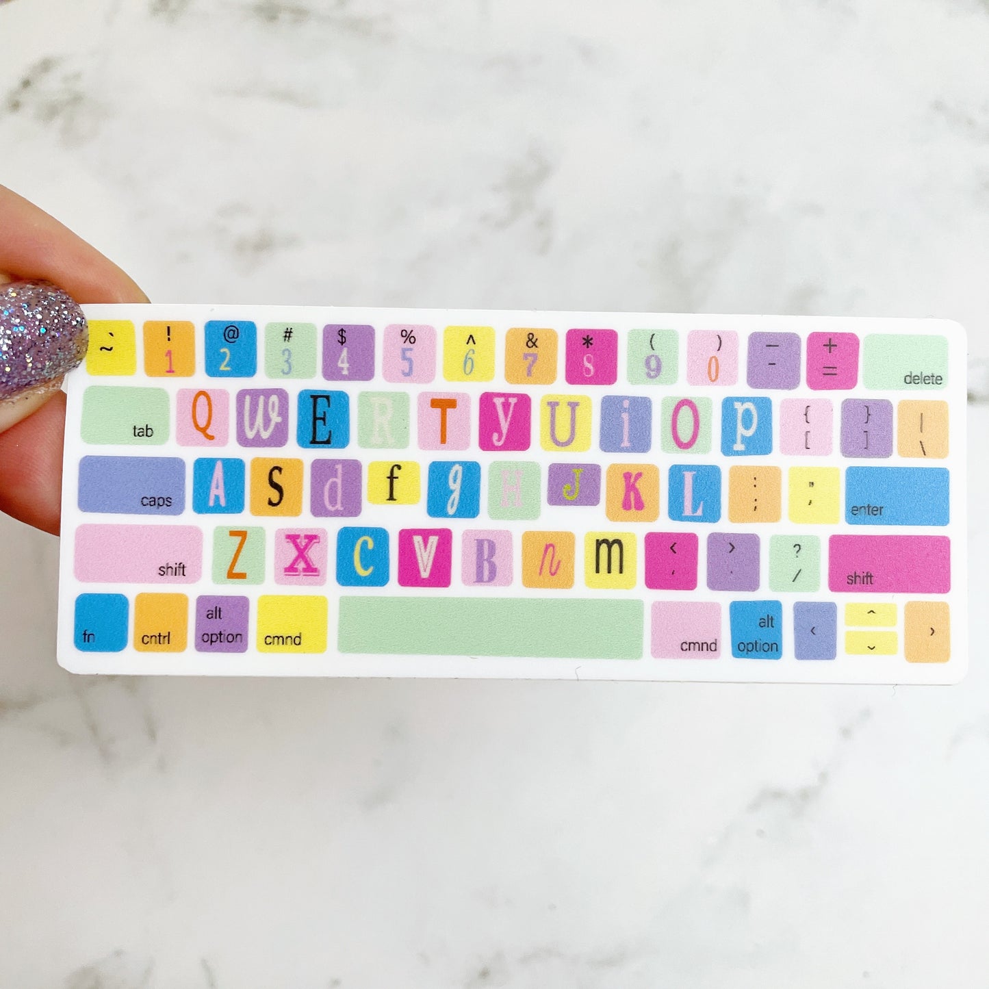 Mini Keyboard vinyl sticker