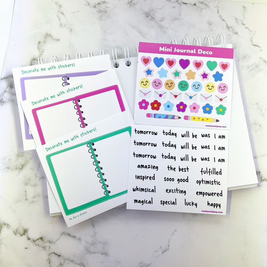 Mini Journal Sticker Pack