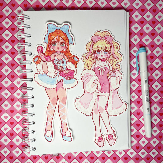 Natsuput Bonne Nuit sticker set b670