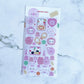 Angora Lora Lunch Box Sparkle stickers B470