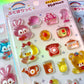 Rainbowholic x Ochame Friends Rainbow 3D Sticker