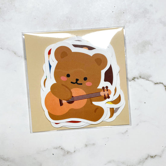 Gyawuddung Bear sticker pack B160