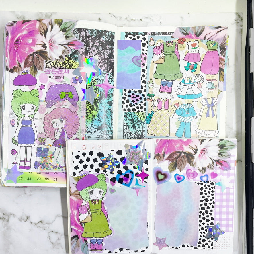 Wacky Mail Pop Junk Journal Scrap Pack