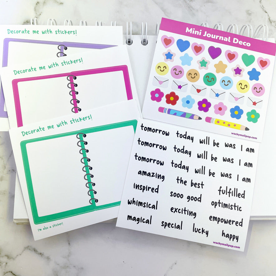 Mini Journal Sticker Pack