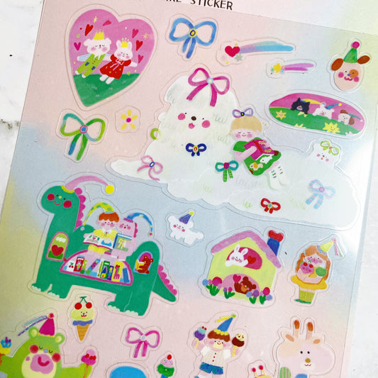 Tometoyou We look alike sticker B453