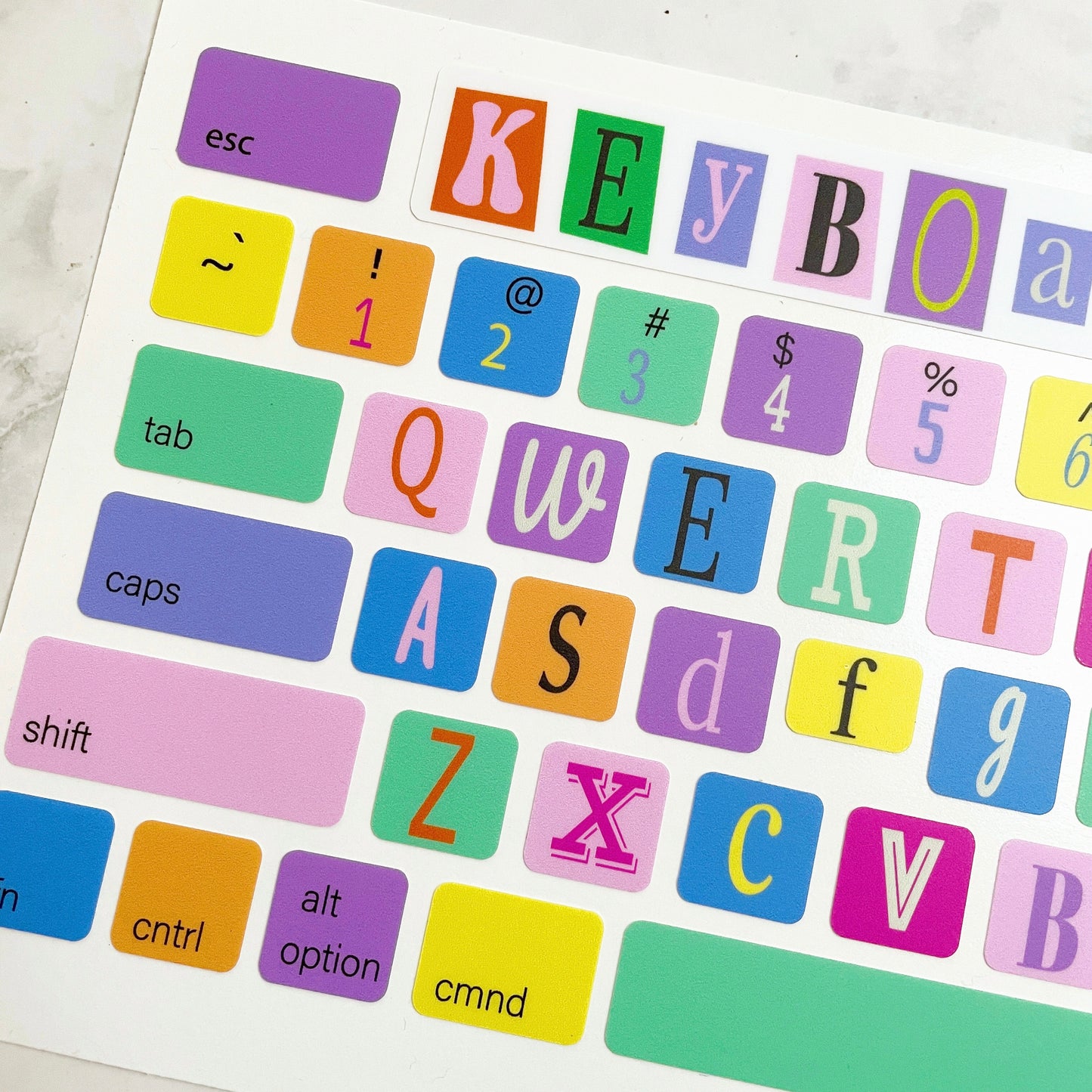 WMP Keyboard Stickers
