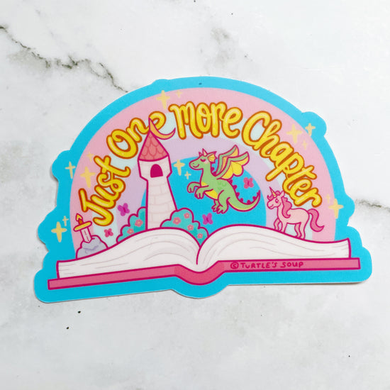 Turtle's Soup One More Chapter Vinyl Sticker ts7