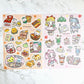 Rainbowholic x Ichi Cafe Washi Sticker set A5 size b837