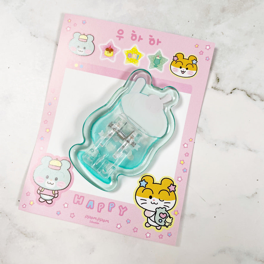 Ppomppom Melon Soda Acrylic clip b321