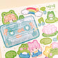 Danpoong.bom Frogs sticker b716