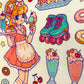 Natsuput Cutie Diner sticker b667