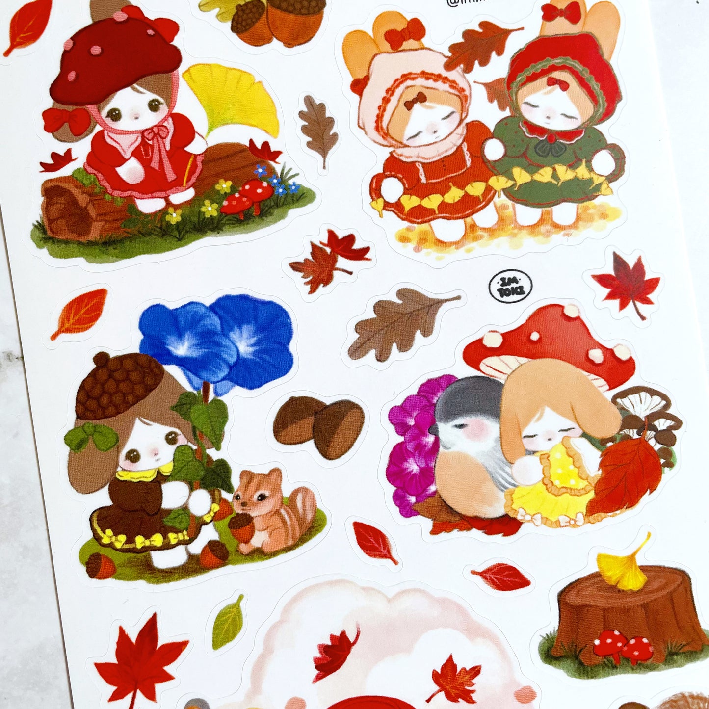 I'M TOKI Autumn Forest sticker b285