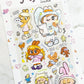 Thepuri Village Goodnight sticker sheet b826