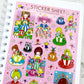 Naoshi Amusement Park Sticker sheet B568