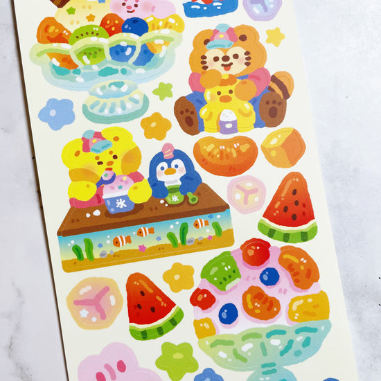 Cooking Cookie Fruit Ice sticker b265