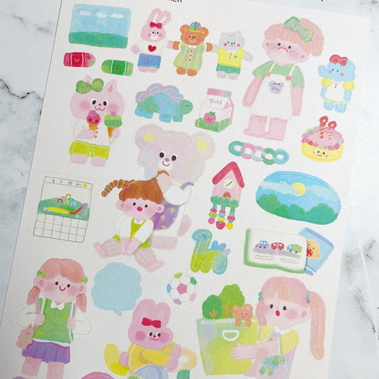 Tometoyou Child sticker B450