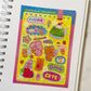 The Pie in the Sky Too Cute sparkle sticker b537