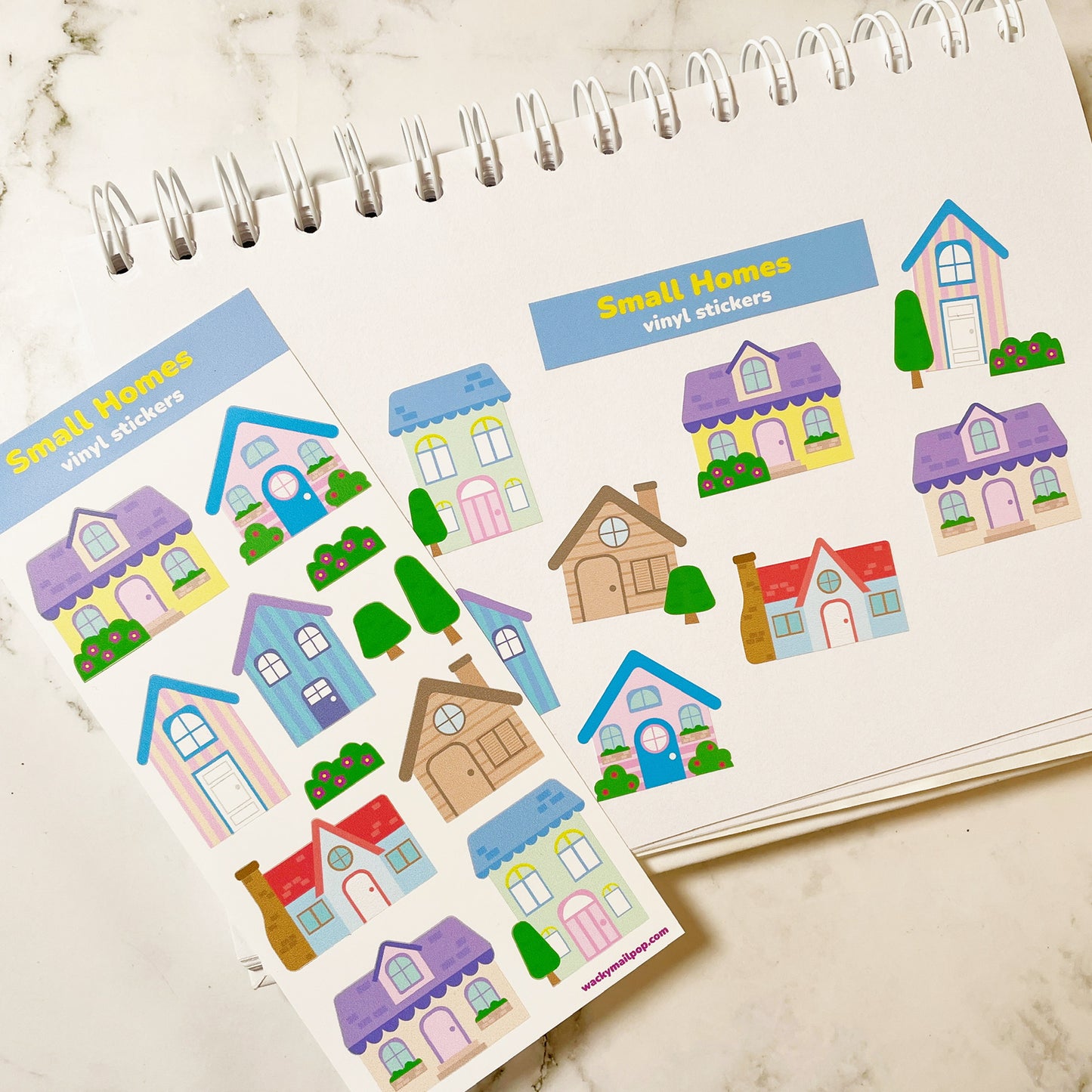 Small Homes vinyl sticker v5